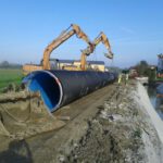 Estendimento e rivestimento canali Tortigliano