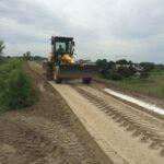Realizzazione pista di servizio fiume Secchia